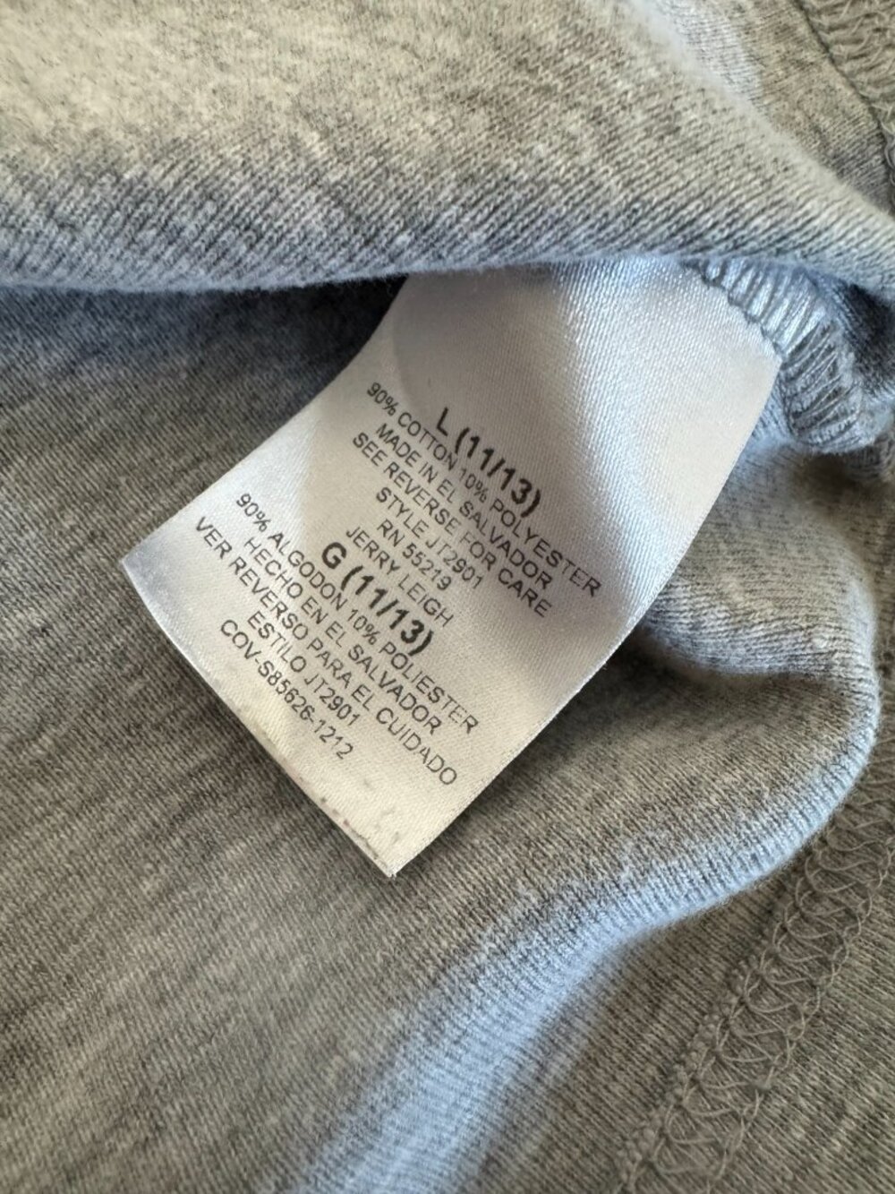 Disney Mickey Mouse Gray Tank Top Youth Large 11/13 - Picture 4 of 5